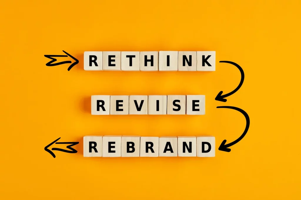 Revise, Re-think, Re-brand